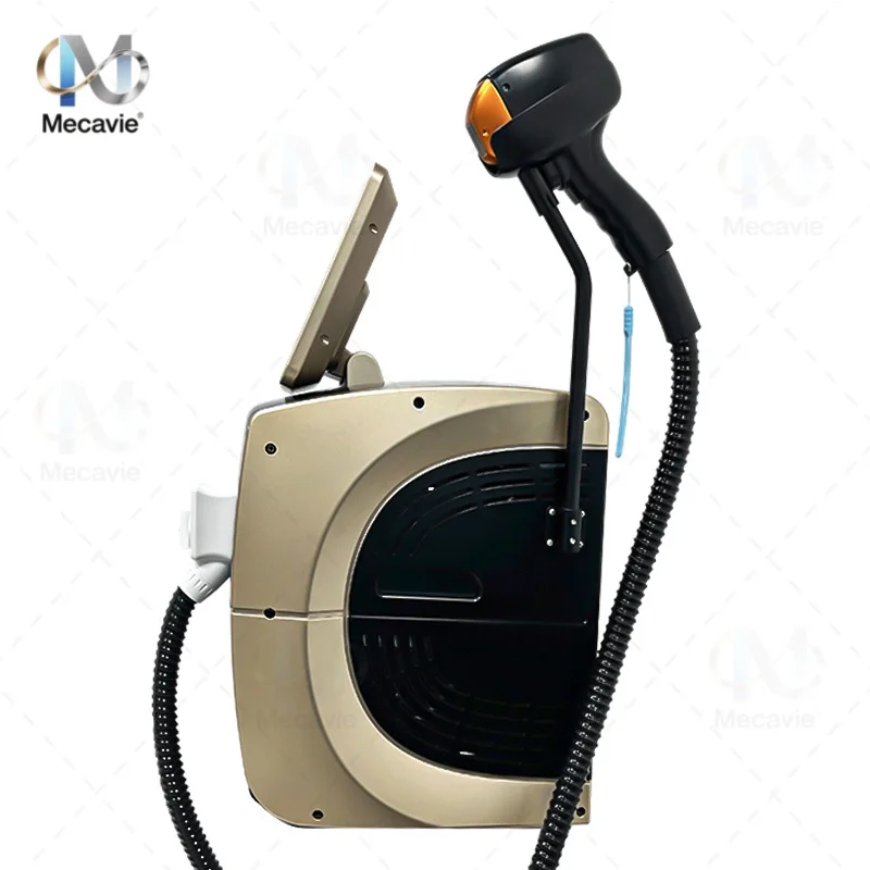 Mecavie 10 Bars 5000W Diode Laser Hair Removal Machine 5 Wavelengths FAC Sapphire Freezing Point Painless Permanent Epilator For