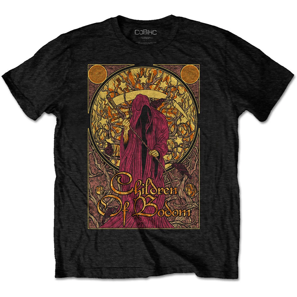 Relentless Children of Bodom Band T-Shirt Cotton Graphic Tee Men Women Summer Streetwear