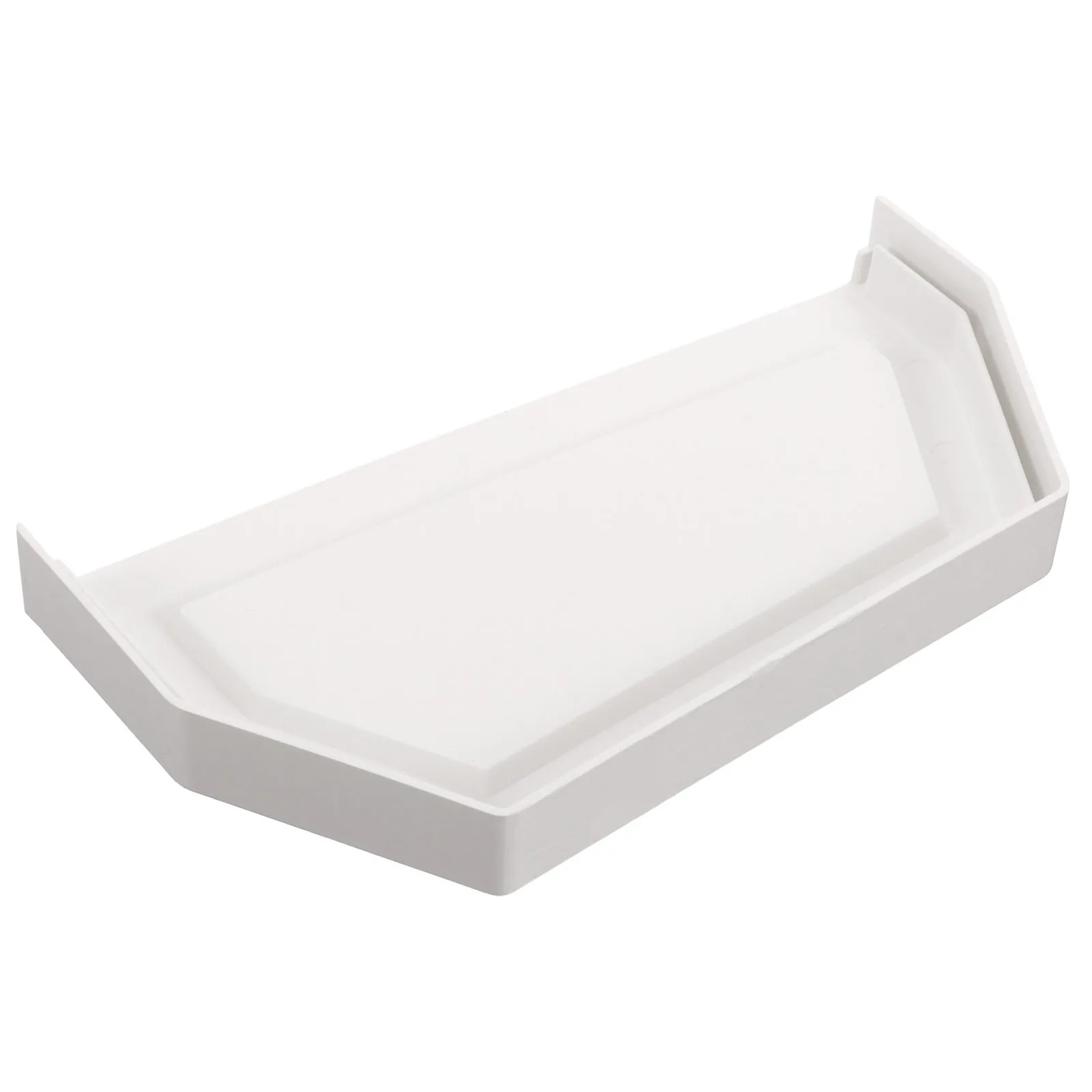 

Gutter End Cap Plastic PVC Rain Gutter Downspout End Cover Easy Install Double Sided Leak Proof Downspout Accessories