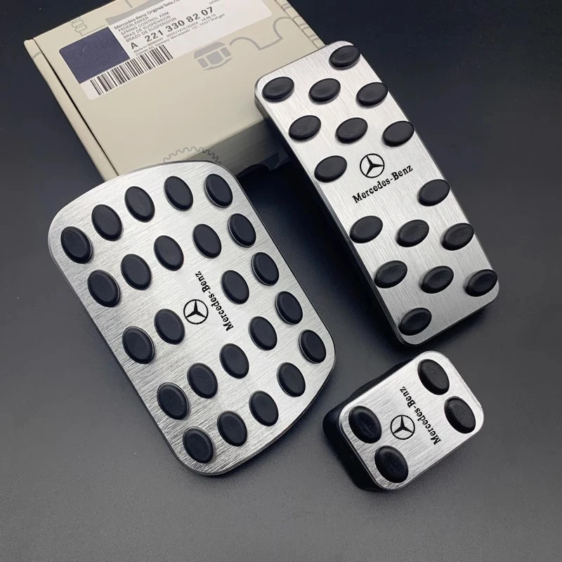 سيارة الغاز الوقود الفرامل القدم غطاء دواسة لمرسيدس بنز AMG W206 W204 W205 W212 W464 W240 W211 GLE GLS GLC CLA GLA GLK W247 W246 #1