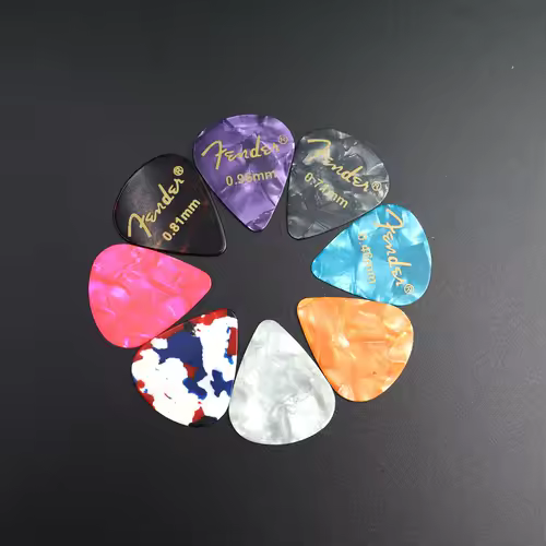 20&50&100 Pcs Acoustic Electric Guitar Picks Plectrum Celluloid Guitar Picks Accessories with Box Thickness 0.46mm-0.96mm - Image 4