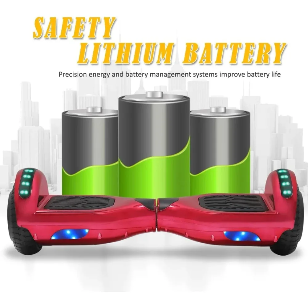 Electric Hoverboard Self Balancing Scooter for Kids and Adults Hover Board with 6.5