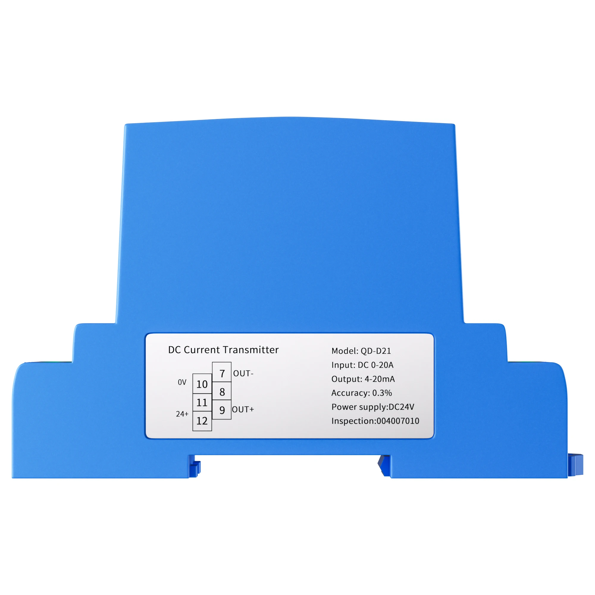 Sensor Arus DC 24V Respon Cepat Pemancar Arus AC/DC 0-10V 0-5V 4-20MA 0-10A Transduser Arus DC Presisi Tinggi