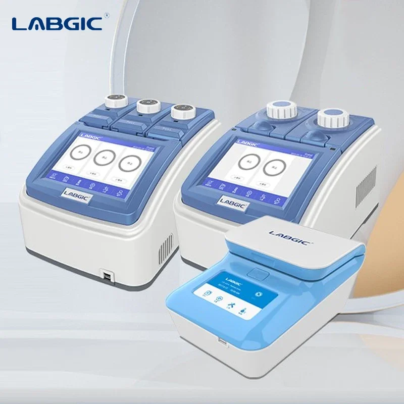 

LABGIC Mini/Dual-Slot/Three-Slot Gradient Gene Amplifier Mobile APP Control Science Laboratory PCR Amplifier Email Reminder