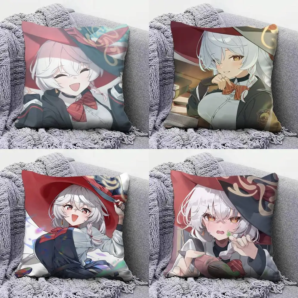 

Eri Shirao Blue Archive Anime Girl Pillow Covers, Home Sofa Cushion Covers and Aecorative Custom