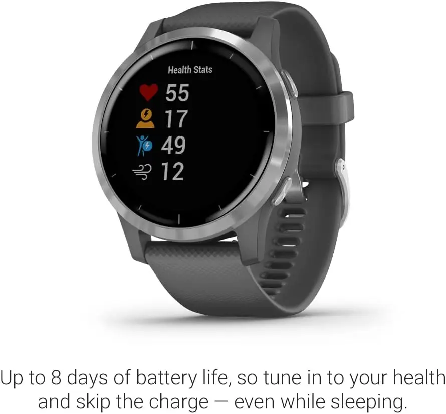 Smaller-Sized GPS Smartwatch, Features Music, Body Energy Monitoring, Animated Workouts, Pulse Ox Sensors