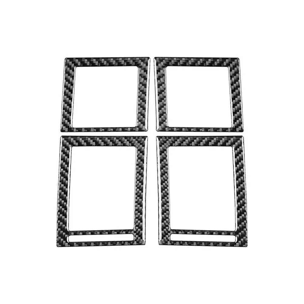 

ACAirVent Cover Trim Interior Side Accessories Black Carbon Fiber Easy Installation Performance/Custom Practical