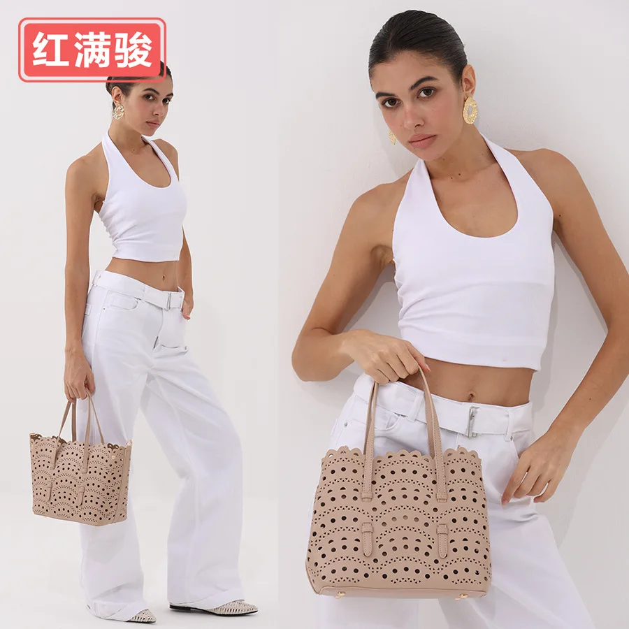 Designer Paris Diaper Bag For Women Famous Elegant Leather Tote Large Capacity Fashionable Commuter Minimalist Vintage Shoulder