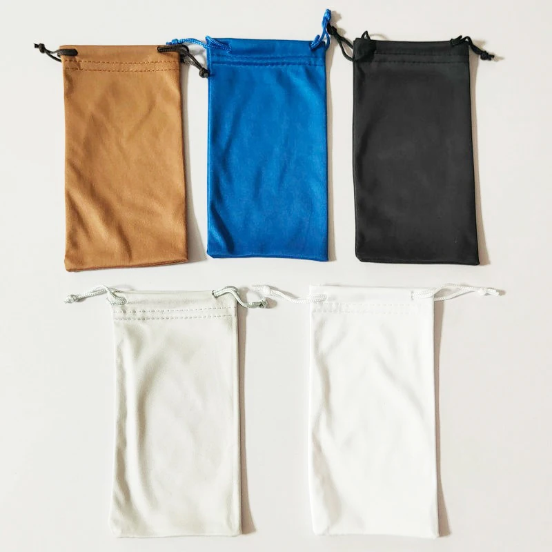 Microfiber Eyeglasses Bag Portable Storage Pouch