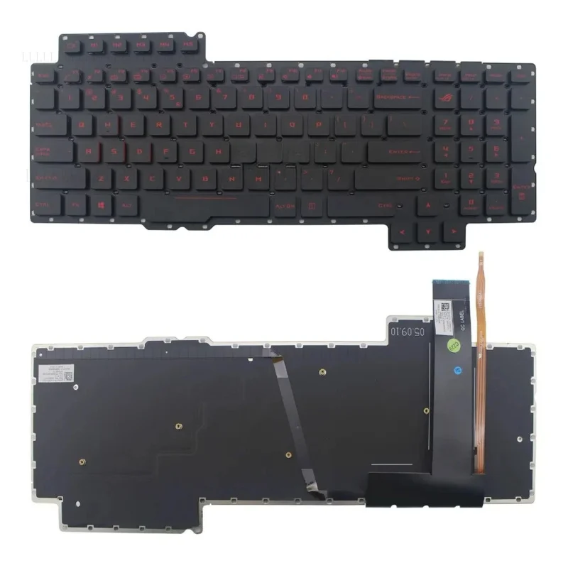 Английская клавиатура A+ ZC Ru/us/PO/SP для Asus ROG G752 g752v g752vl g752vm g752vs g752vt g752vy V 153062 AS1-US 0kn0-si1us11 с
