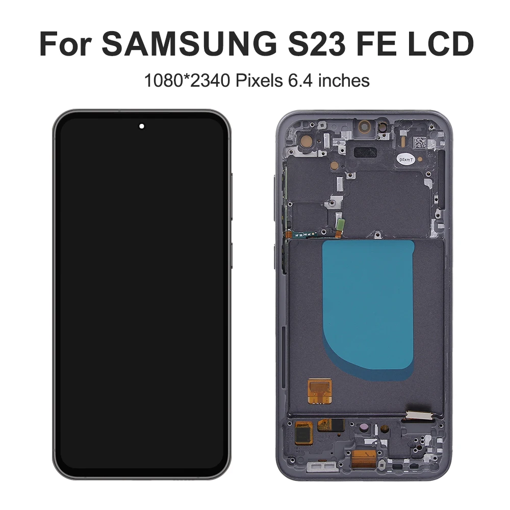 For AMOLED 6.4\'\'S23 FE For Samsung S23FE S711B S711U S711W S7110 LCD Display Touch Screen Digitizer Assembly Replacement