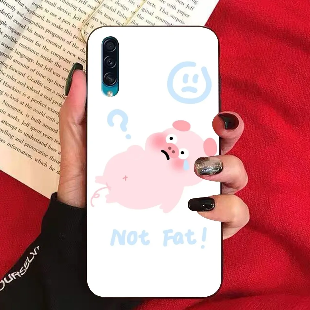 Cute Funny Peppas Pig Phone Case For Samsung A 10 11 12 13 20 21 22 30 31 32 40 51 52 53 70 71 72 73 91 13 Shell