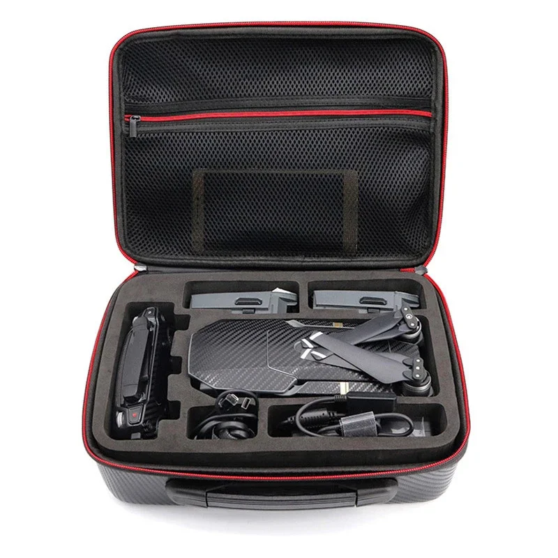 

Waterproof Bag Portable Case Remote Control Battery Charger Storage Handbag Shoulder Bag for DJI Mavic Pro PU Box