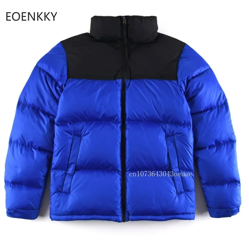 Face 700 Winter Men Puffer Jackets Bubble Padded Clothes Shiny Hat Warm Waterproof No Wash Down Jackets Man Down Coats EOENKKY