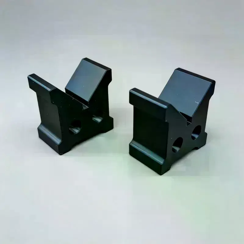 1Pair V Type Parts Fixing Bracket 3D Printed Support Holder For Round Shaft Rod Positioning Fixture DIY Mechanical Project Use