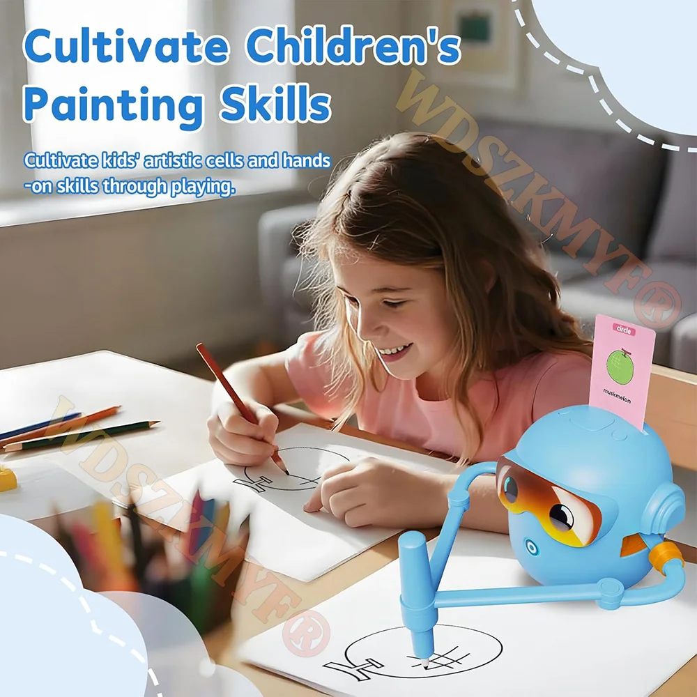 روبوت رسم ذكي أوتوماتيكي، روبوت رسم ذكي، مساعد تعليمي، لعبة آلة الطفولة المبكرة