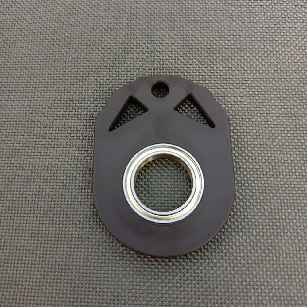 Verlichten Verveling Sleutelhanger Fidget Spinner Anti-Angst Noctilucent Vingertop Spinning Sleutelhanger Draagbaar Licht Trendy