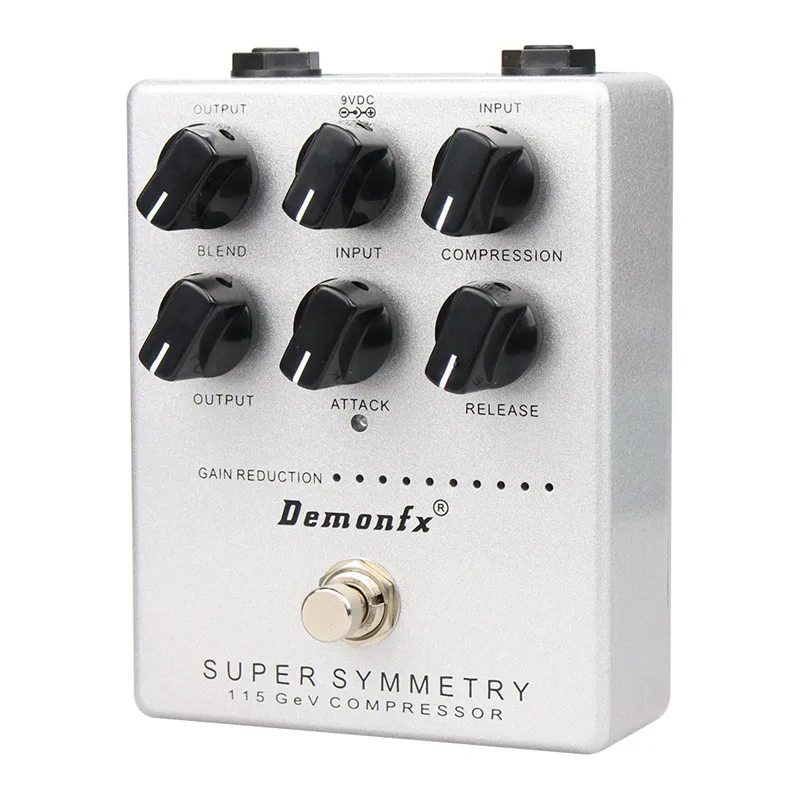 Demonfx Super Symmetry Compressor High quality Guitar  Bass Effect Pedal Compressor With True Bypass