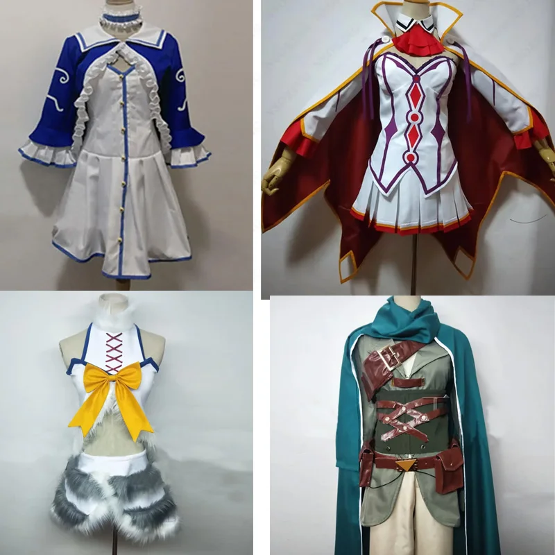 Healer Kaifuku Setsuna Flare Arlgrande Jioral Keyaru Cosplay Costume women men clothing custom made