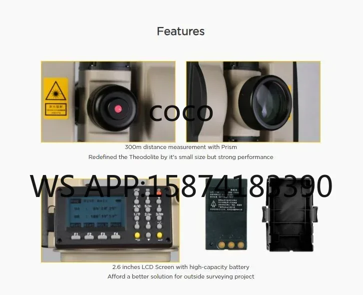 Disruptive Innovation! South NT-023 Electronic Theodolite with 300m Distance Measure