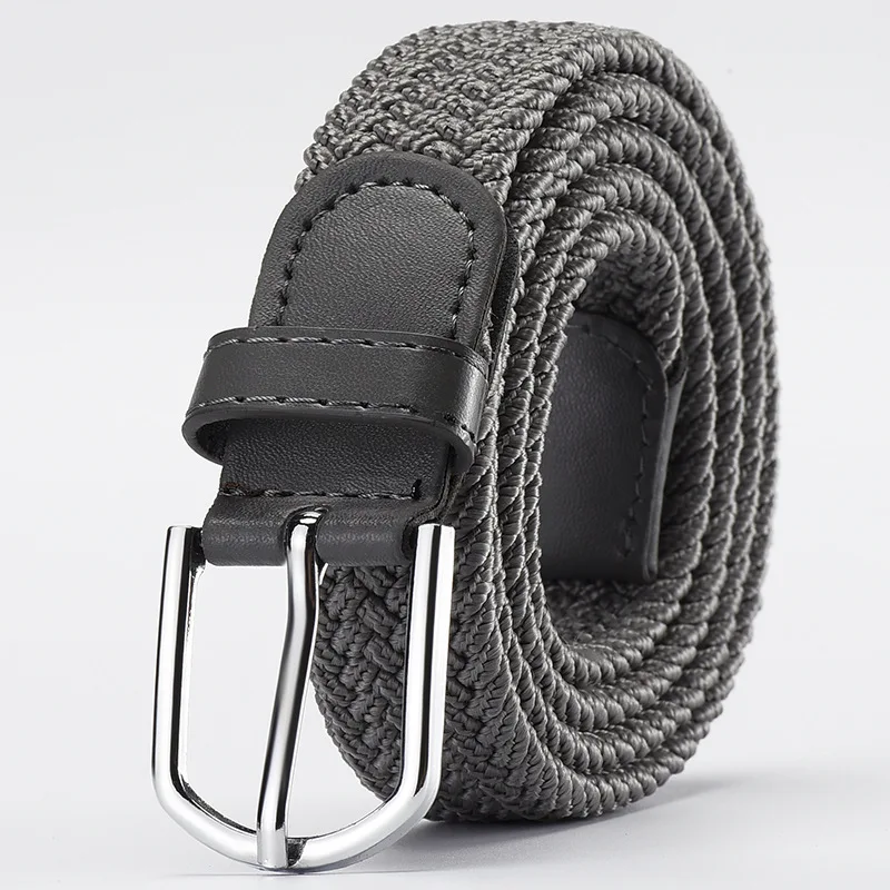 Modischer, elastischer, geflochtener Damengürtel im koreanischen Stil, robustes, geflochtenes Design, vielseitiger dekorativer Gürtel für Studenten, Unisex – Detail 18