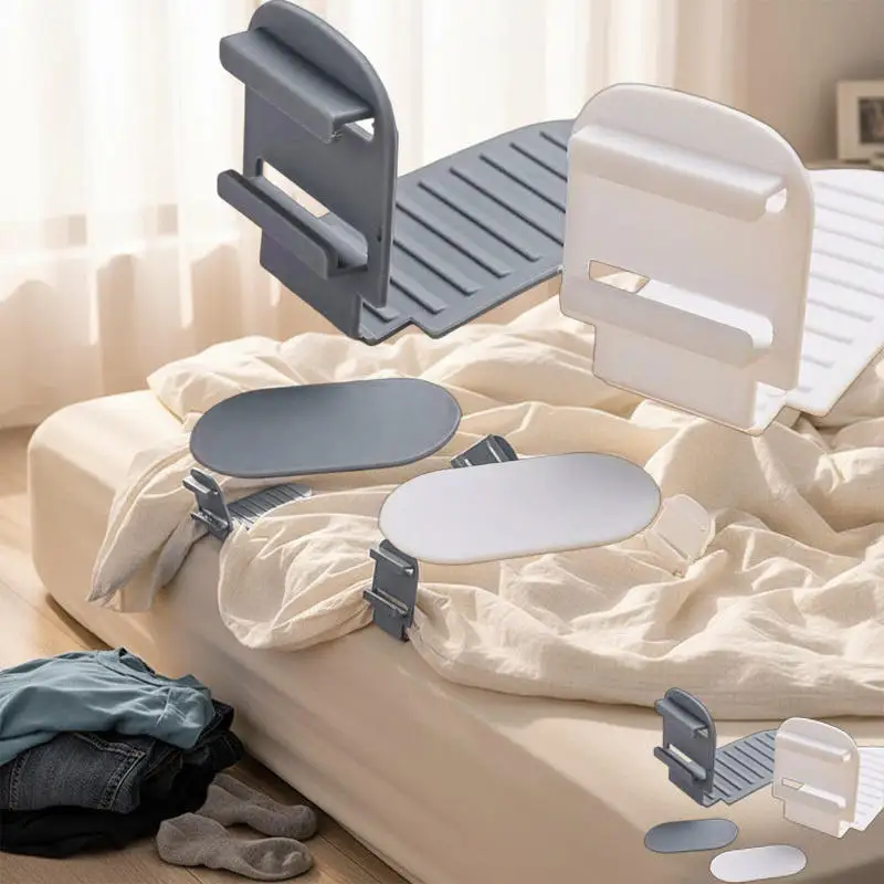 4 Peças de Clipes Antideslizantes para Lençóis, Multifuncionais, Invisíveis, Suportes de Fixação para Capa de Cama, Frete Grátis, Organizador Doméstico