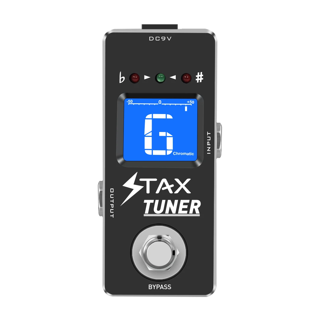 

Stax Guitar Tuner Pedal Tuning Pedals For Electric Guitar and Bass Accurate ± 1 Cent Mini Size True Bypass