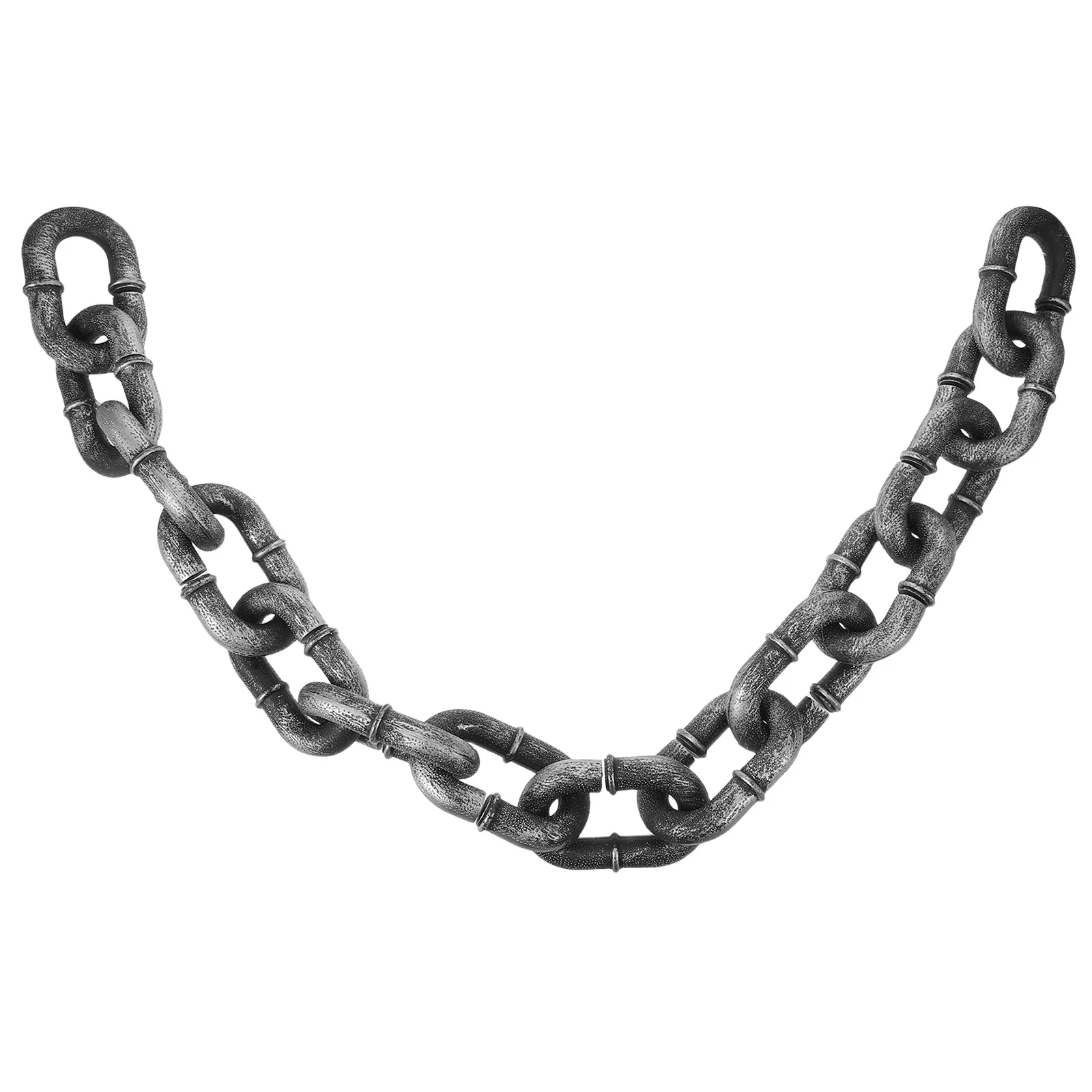 

Chains Simulation Plastic Prison Vintage Spooky Costume Prop Decorative Chain For Haunted House Party Decoration Fake