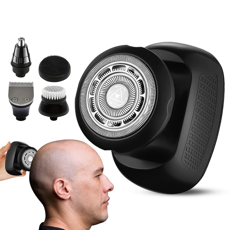 

5-in-1，USB charging shaver with multiple functions, optical head unit, can be used for hair cutting and shaving, etc