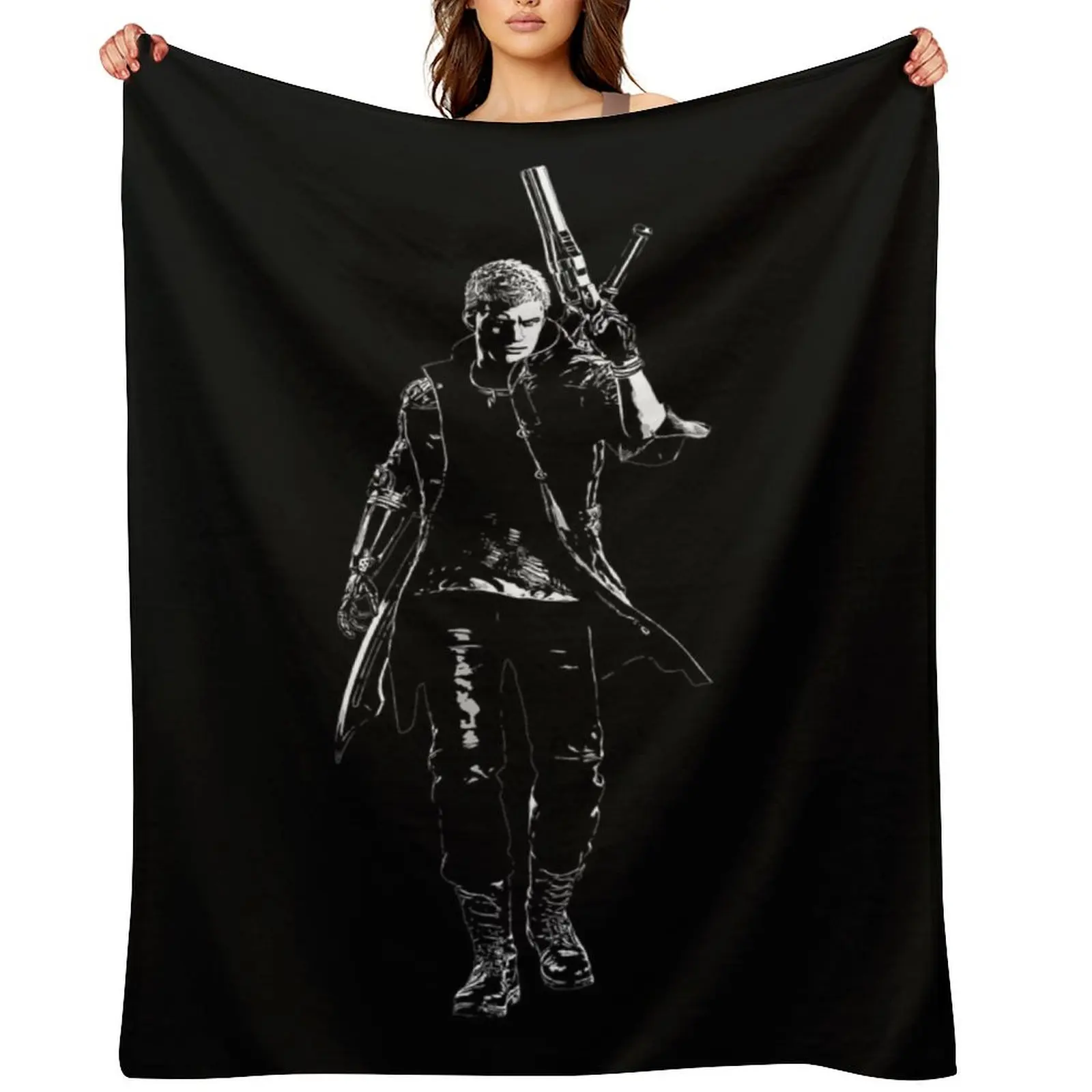 

Nero DMC - Vector Art *Black* Throw Blanket Baby sofa bed Soft Beds For Sofa Thin Blankets