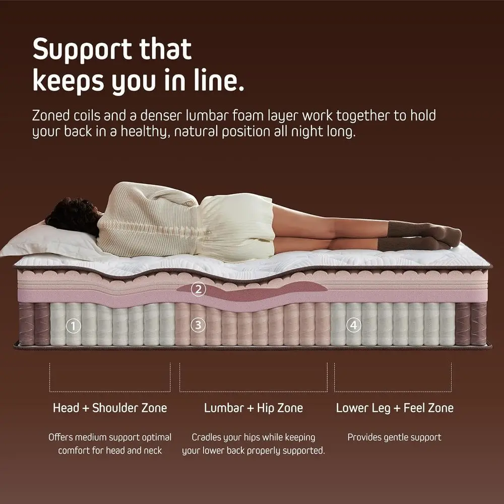 Materasso - Genitore (12 pollici, King Size (standard USA))