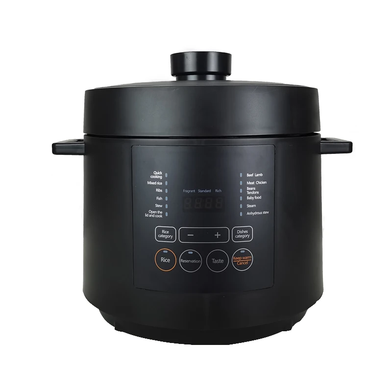 

Okicook 1000W 6L Large Capacity Multifunction Electric Pressure Cookers Cook Rice Stainless Steel Rice Cookers for Hotel
