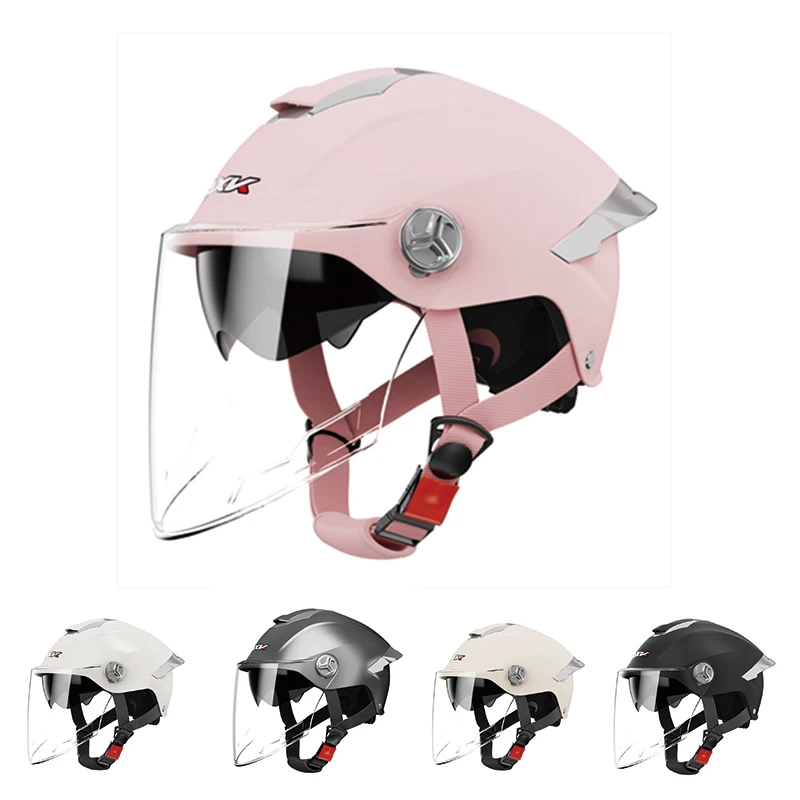 Helmet Electric Car Battery Motorcycle Helmet Summer Sunscreen Light Men and Women Universal Cute Hard Hat