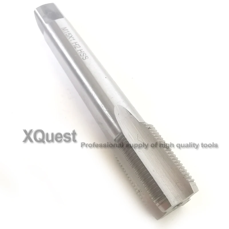 XQuest HSS Metric Left Hand tap M15 M15X2 M15X1 Right hand Fine Thread Cutting taps M15X1.75 M15X1.5 M15X1.25 M15X0.75 M15X0.5