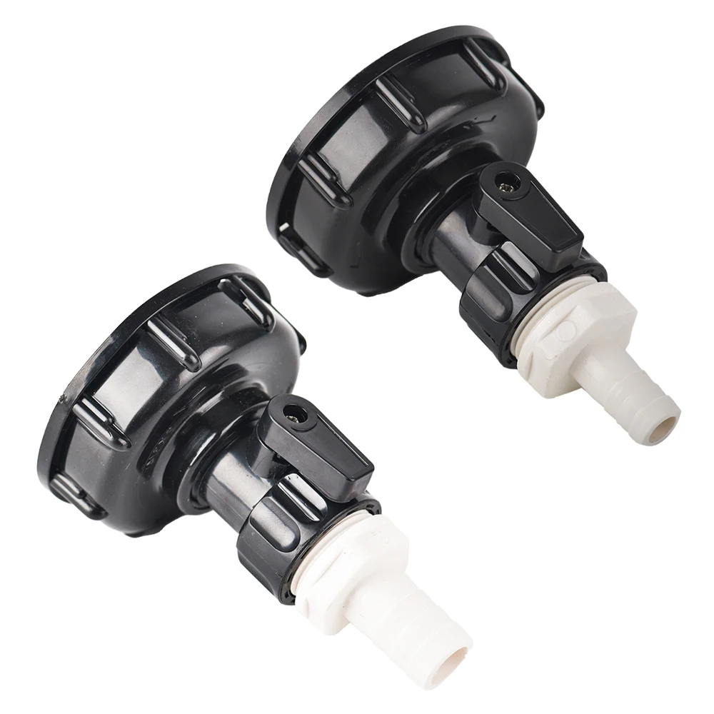 

IBC Water Tank Hose Adapter Fittings S60x6 Coarse Threaded Barb Pagoda 14/16mm Joint Garden Irrigation Connect Repair