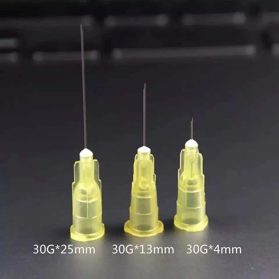 Disposable 30G 32G Small Painless Superfine Beauty needle 4mm 13mm 25mm ultrafine TeethEyelid Tool Needles