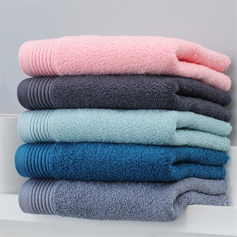 

Men Cotton Hand Face Bath Towel Set for Women Adults Children High Quality 70*150 35*75 35*35 CM