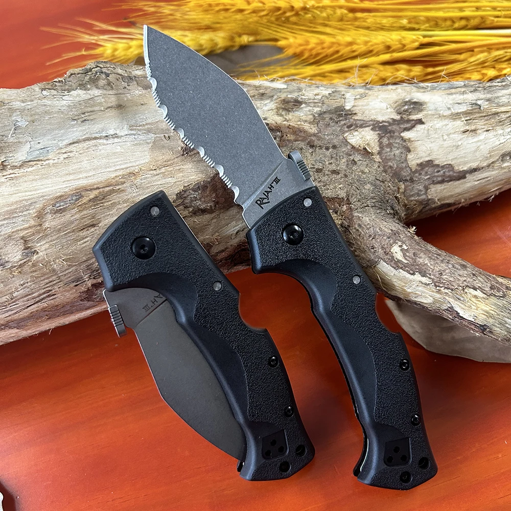 Cold Pocket Folding Knife AUS-10A Steel Blade Camping Survival Tactical Knife Outdoor Hunting Knives Hand Tools Dropshipping