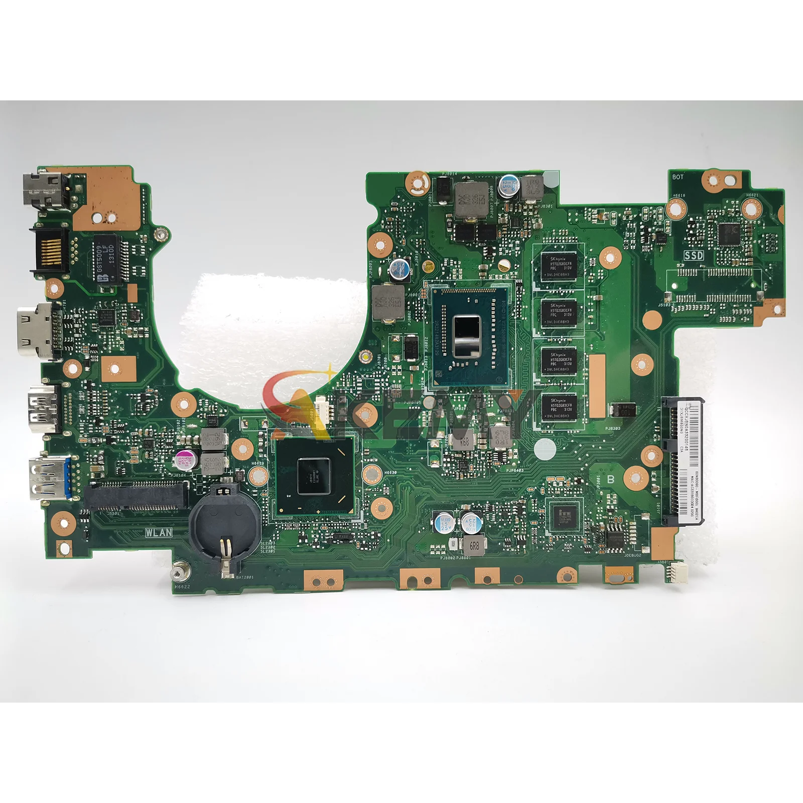 ASUS VivoBook F502CA X402CA F402CA X402C 노트북 메인보드용 X402CA 노트북 마더보드 (I3 I5 I7 CPU 탑재) 100% 테스트 완료 OK stk