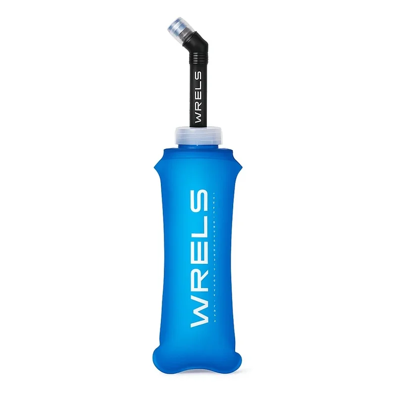 WRELS Long Straw Tube for Foldable Soft Water Bottle Running Hydration