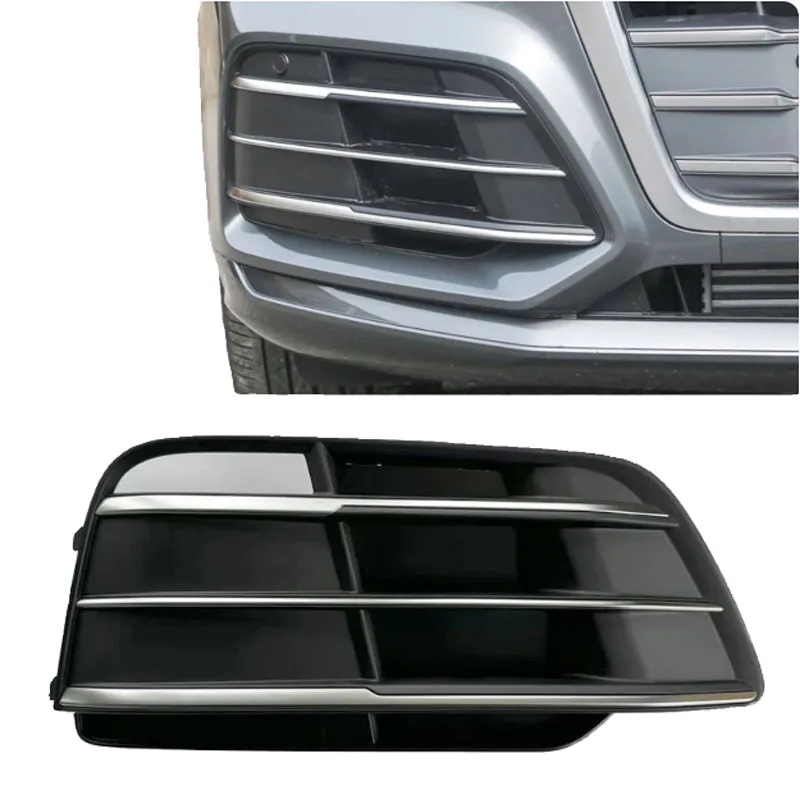 

For 2018 Audi Q5 SLINE Fog Light Frame Front Bumper Lower Grille Lower Bumper Grille Lower Lamp Shade Original Equipment