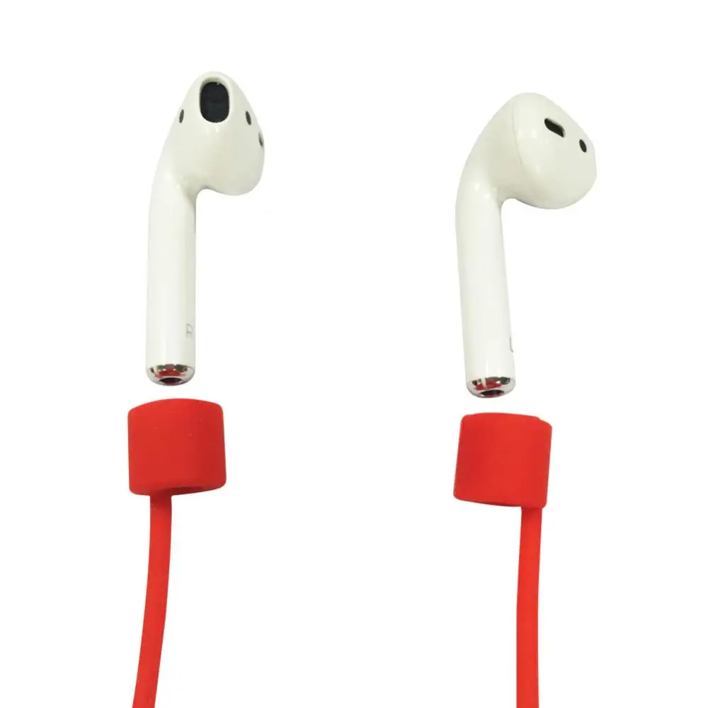 Anti-Lost Silicone Earphone Rope For Apple AirPods Wireless Bluetooth Headphone Neck Strap Cord String Headphone Holder Cable 