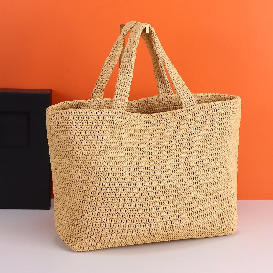 

New Women Luxury Straw Handbag Designer Crossbody Bags for Women High Quality Brand Shoulder Bag 2025 Trend