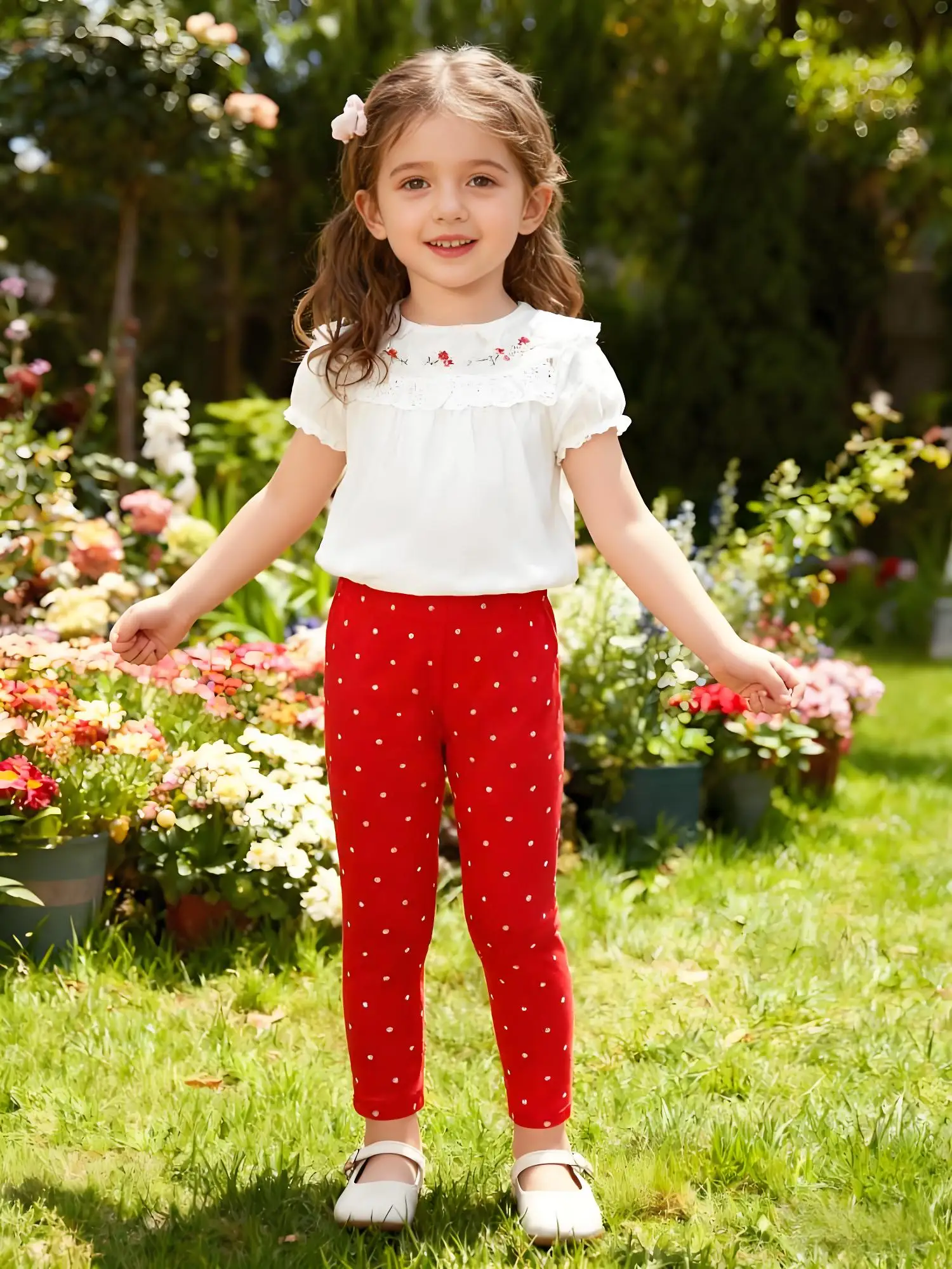 Toddler Girl Red Po…