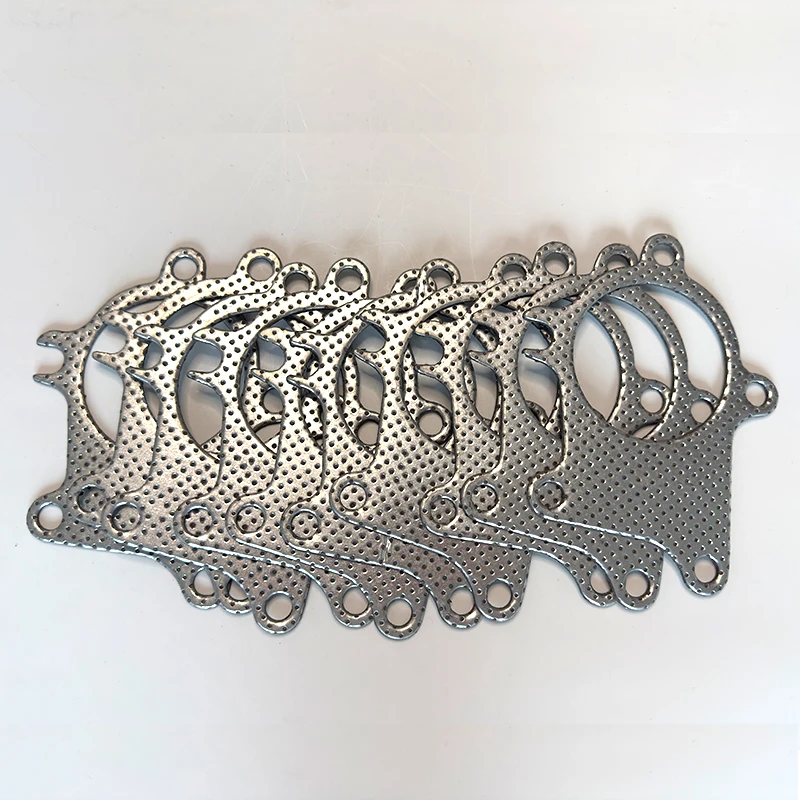 

10 шт. T3 T4 5 болтов турбо турбокомпрессор алюминиевый сердечник ламинат прокладка с графитовым покрытием автомобильные аксессуары