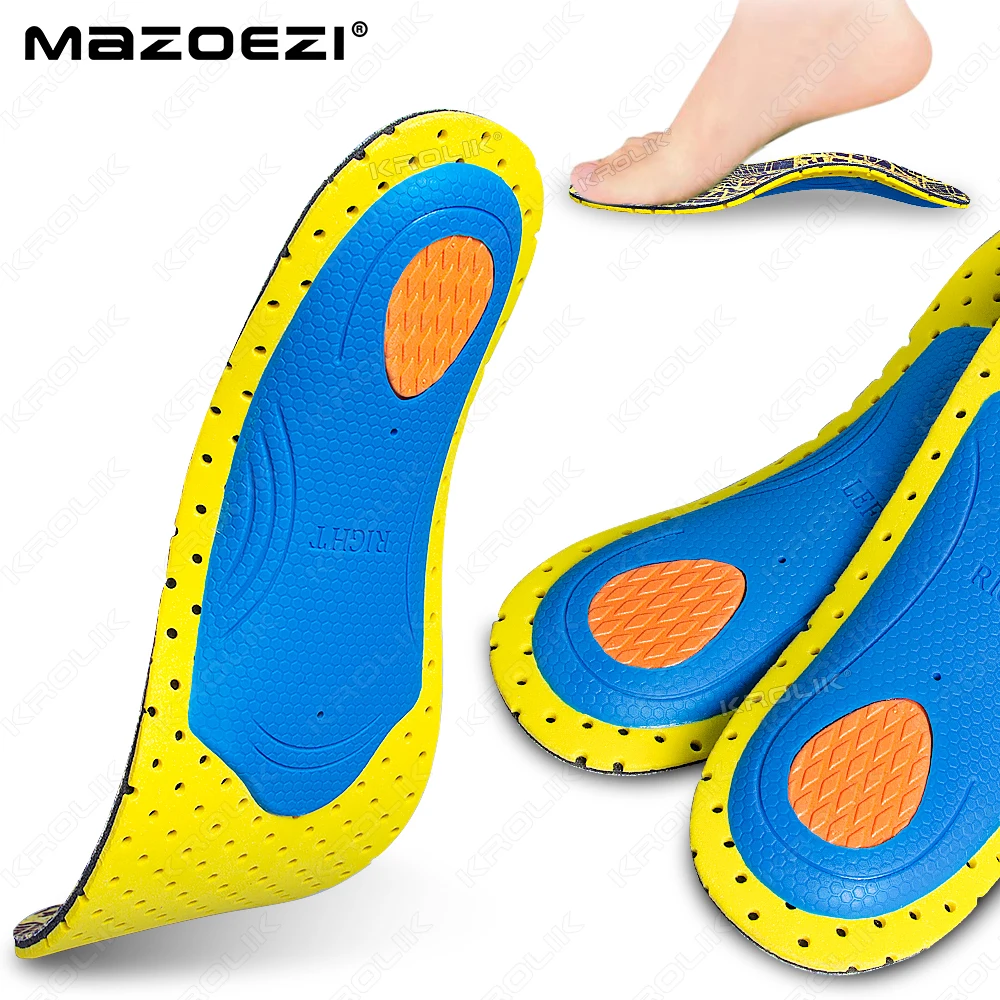 

Ортопедическая подошва для здоровья плоскостопия, ортопедические стельки из ЭВА для обуви, вставка для поддержки свода стопы для мужчин и женщин, подошвенный фасциит