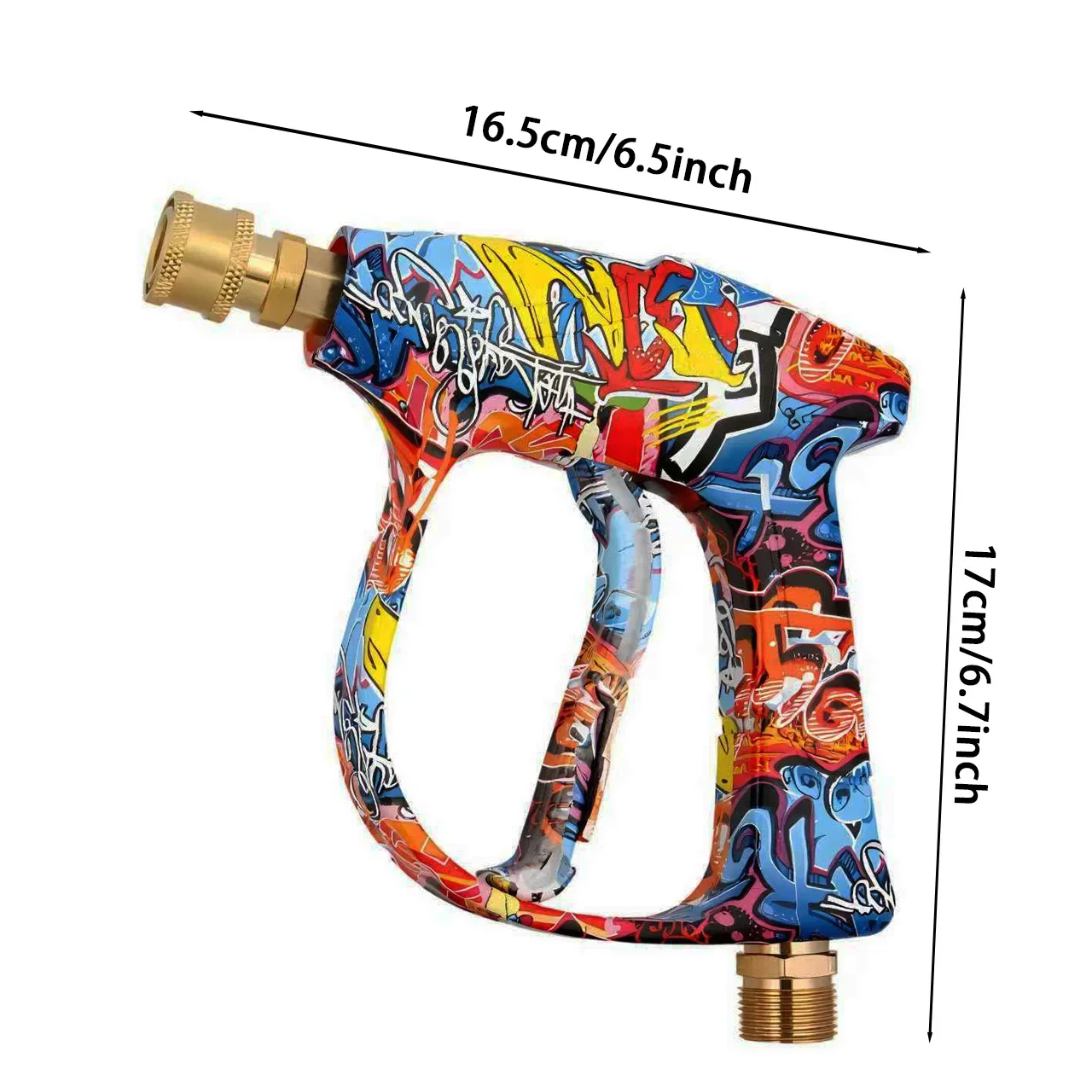 2175PSI Graffiti Shell High Pressure Washer Gun 1/4