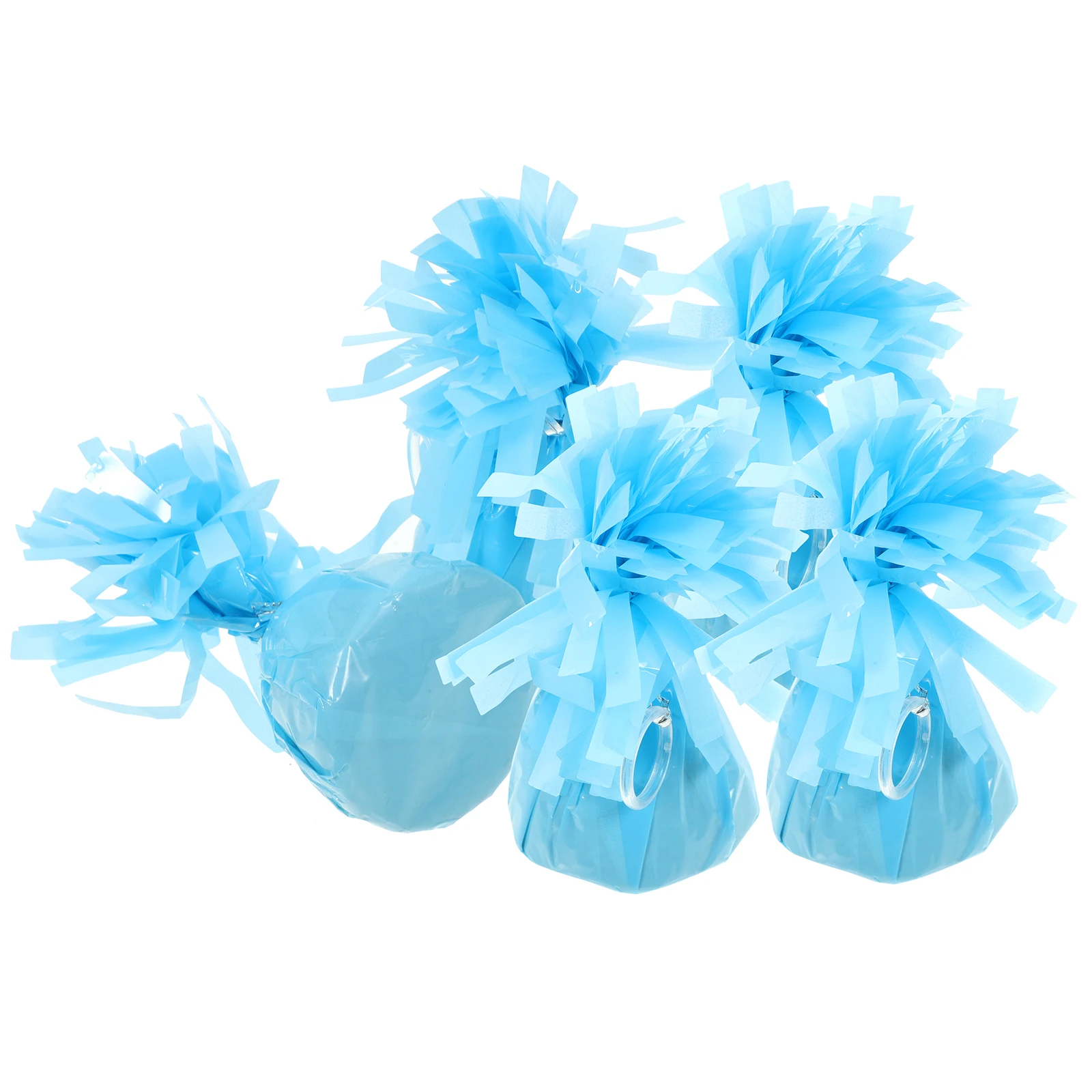 

5pcs Concrete Balloons Weights Aluminum Foil Decorative Weight Helium Balloon Stabilizer Wedding Party Balloon Accessories