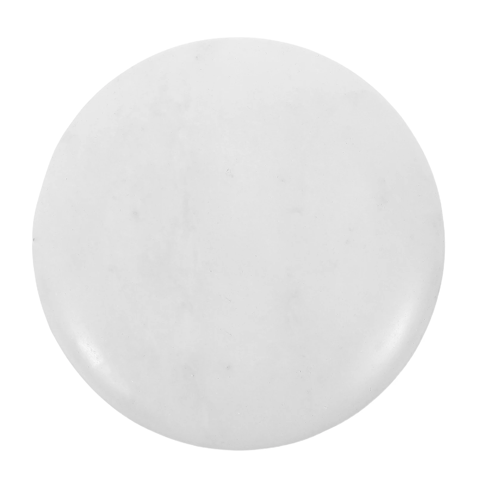 Rodillo de masaje Facial de Jade, seta blanca, piedra masajeadora caliente fría para esculpir el cuerpo y la cara, herramienta Gua Sha, Ritual de belleza para el cuidado de la piel