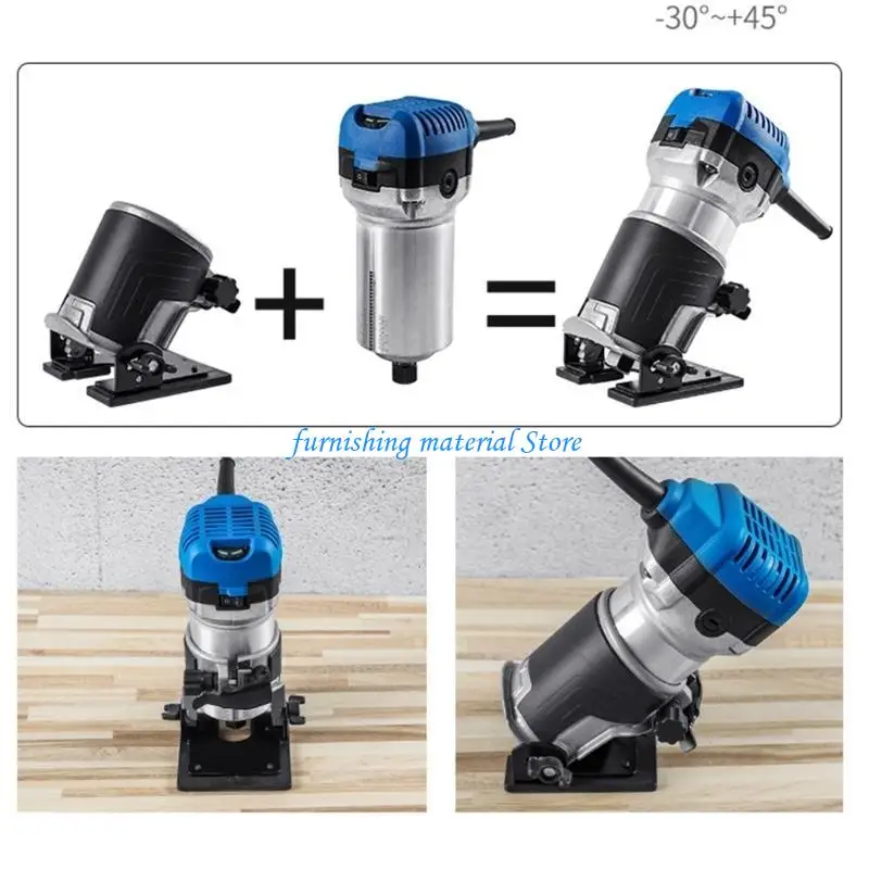 

Y5GD 65mm Plunge Router Base Trimming Milling Machine Cover Milling Stand